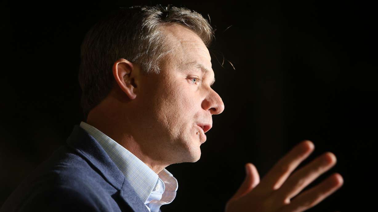 Rep. Blake Moore, R-Utah, seen in Salt Lake City on Nov. 5, 2024, is set to introduce legislation establishing a new kind of savings account for children.