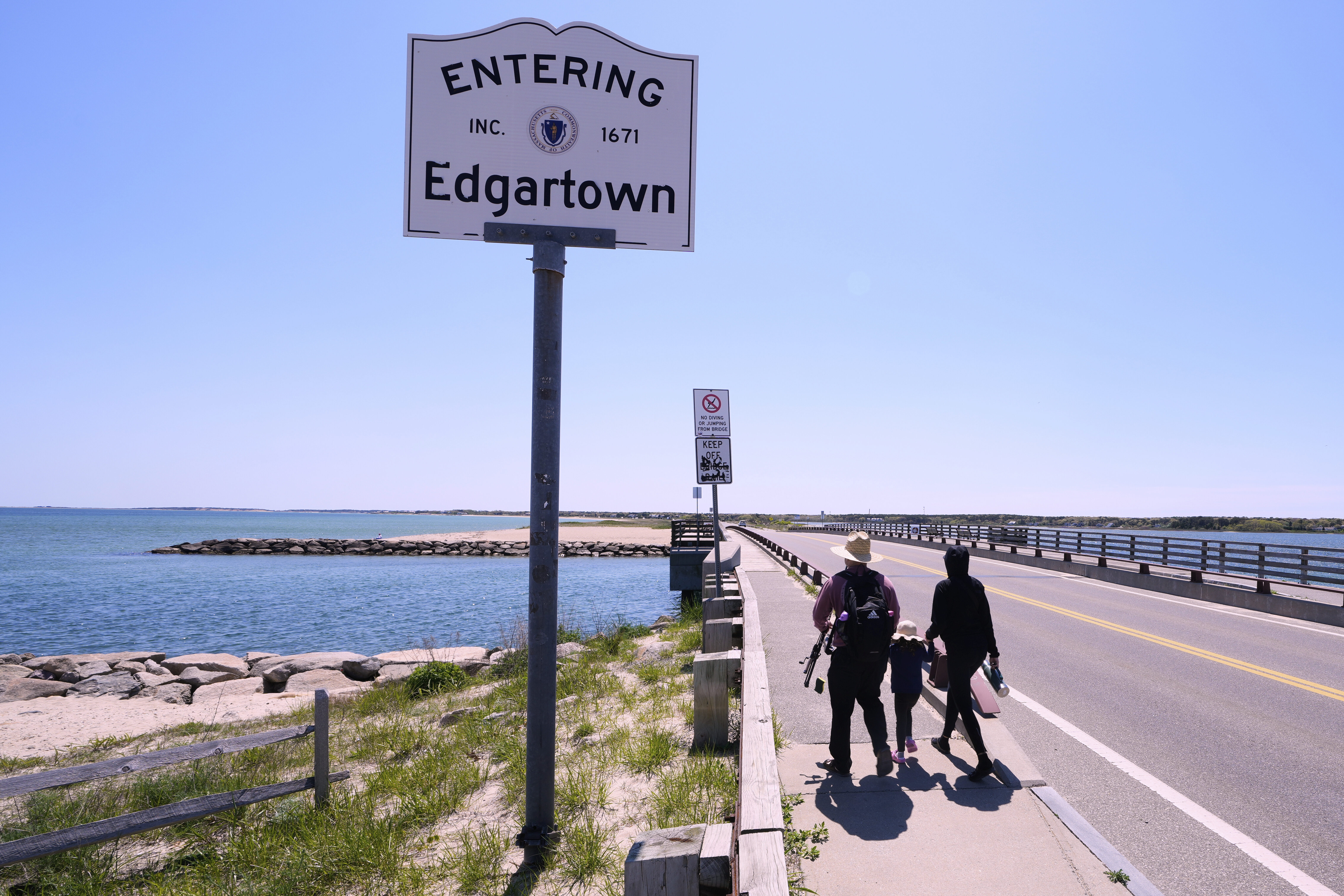 Endurance swimmer is attempting first-ever swim around Martha's Vineyard ahead of 'Jaws' anniversary