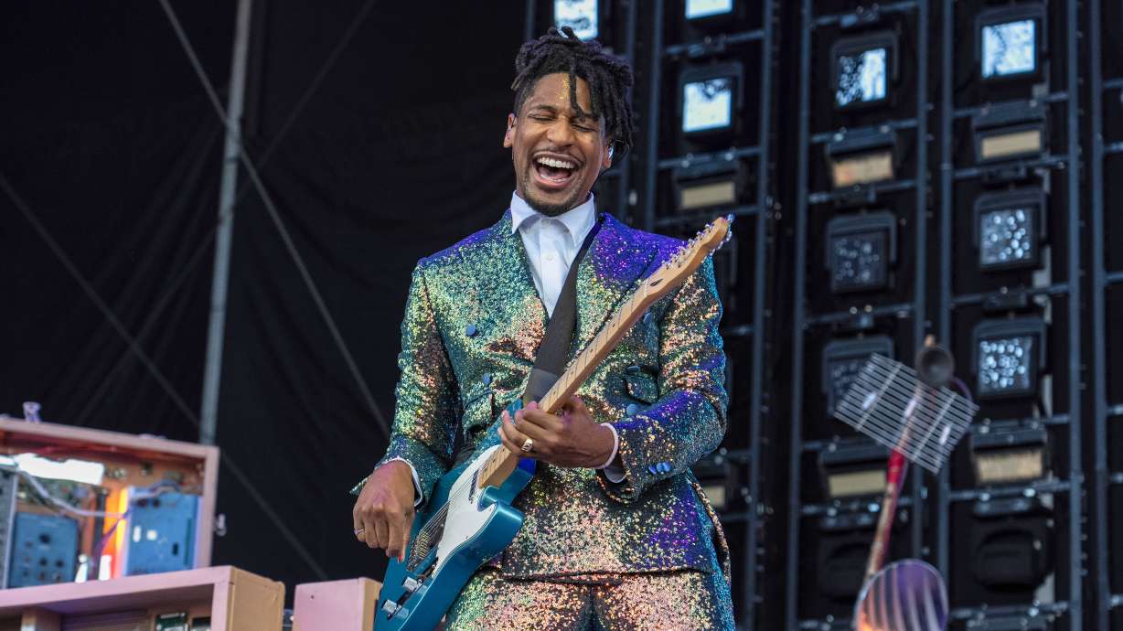 Jon Batiste performs June 15, 2024, in Manchester, Tenn. Batiste announced a U.S. tour on Thursday that will begin later this year, including a stop in Salt Lake City for the Red Butte Outdoor Concert Series.