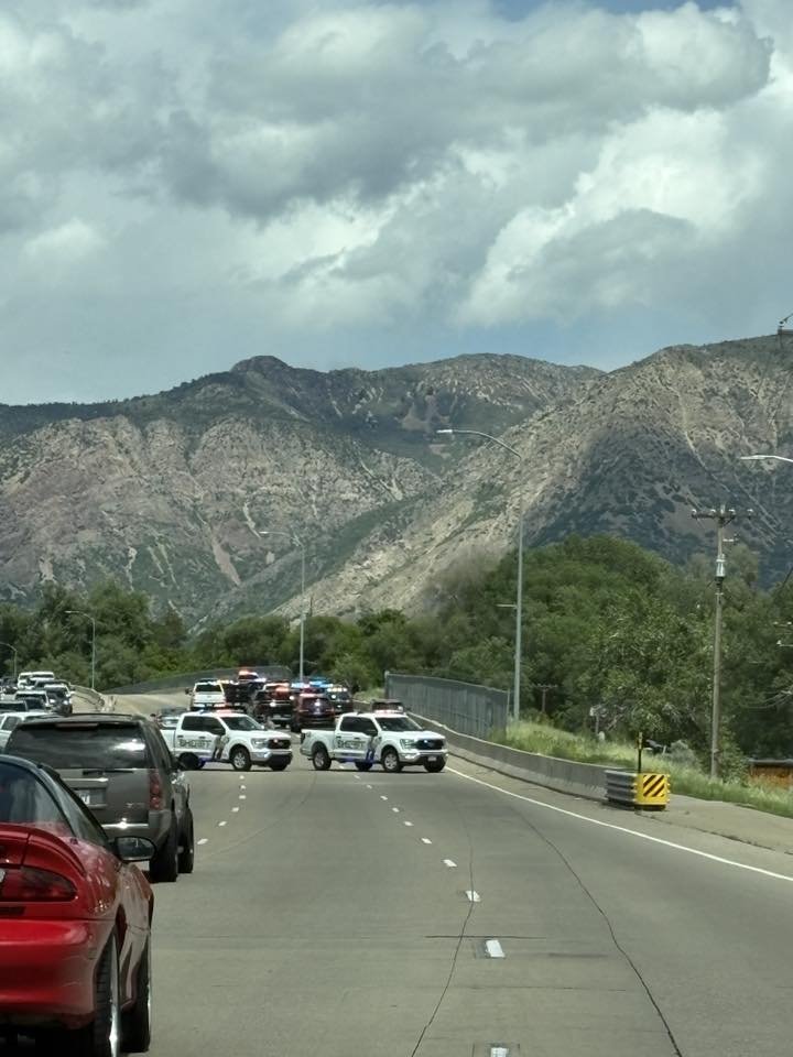 Large police response shuts down traffic in Riverdale