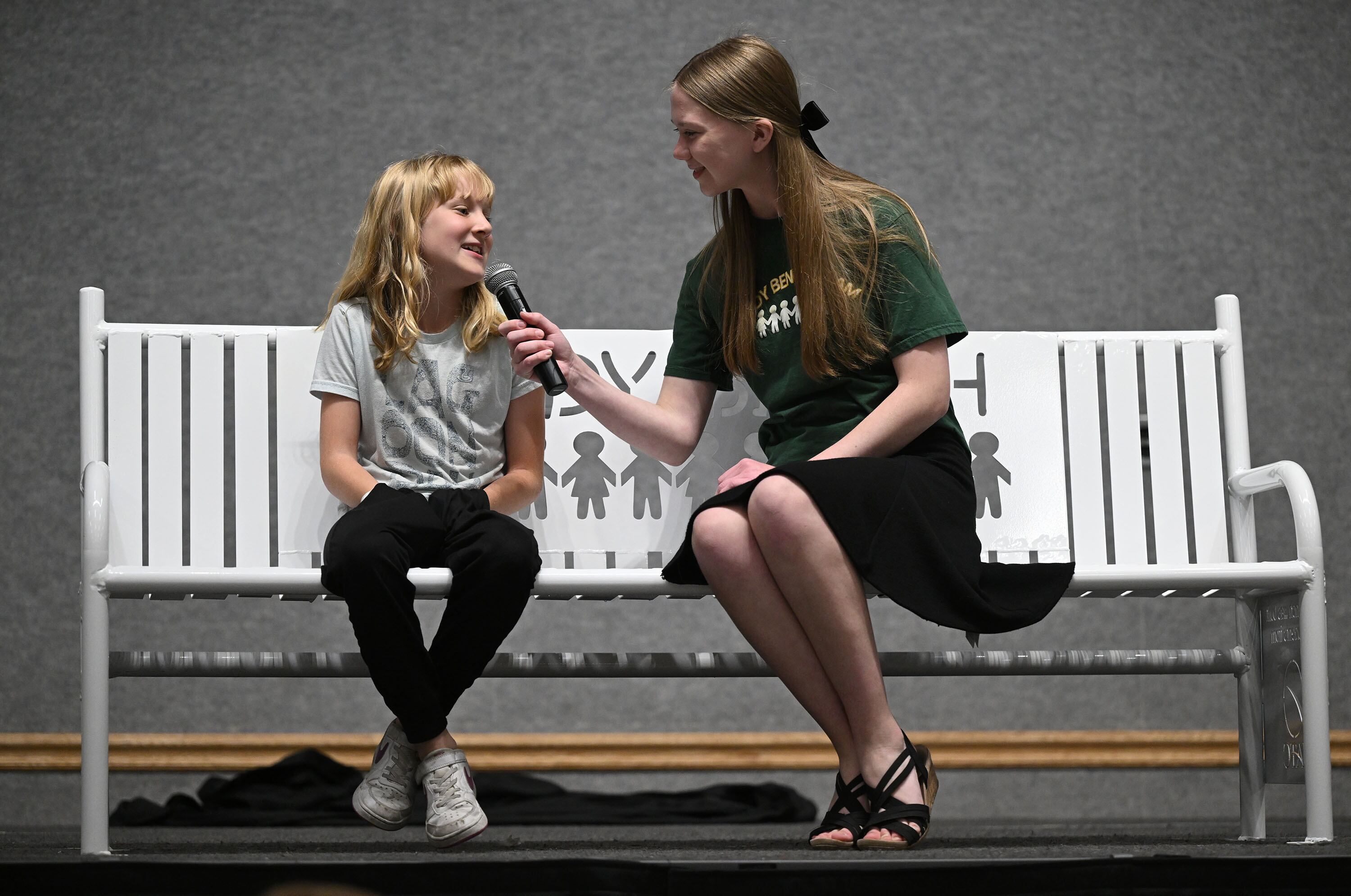 Photo gallery: 'Buddy benches' part of a quest to build friendships