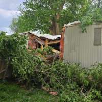 Strong winds significantly damage Grantsville homes