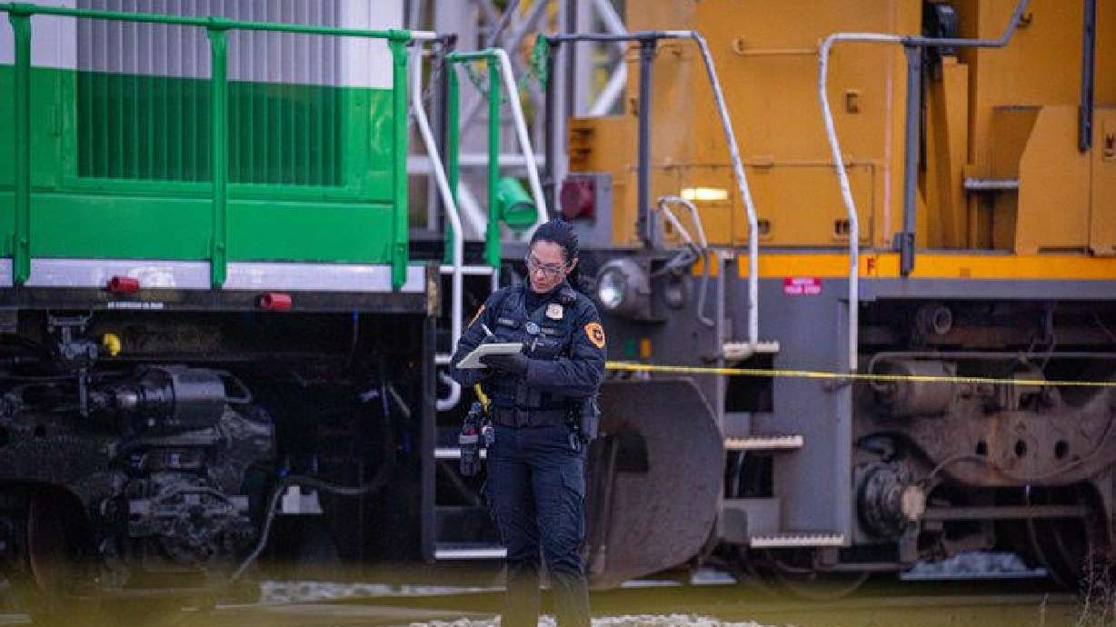 A man is in critical condition after being hit by a Union Pacific train early Friday in Salt Lake City.