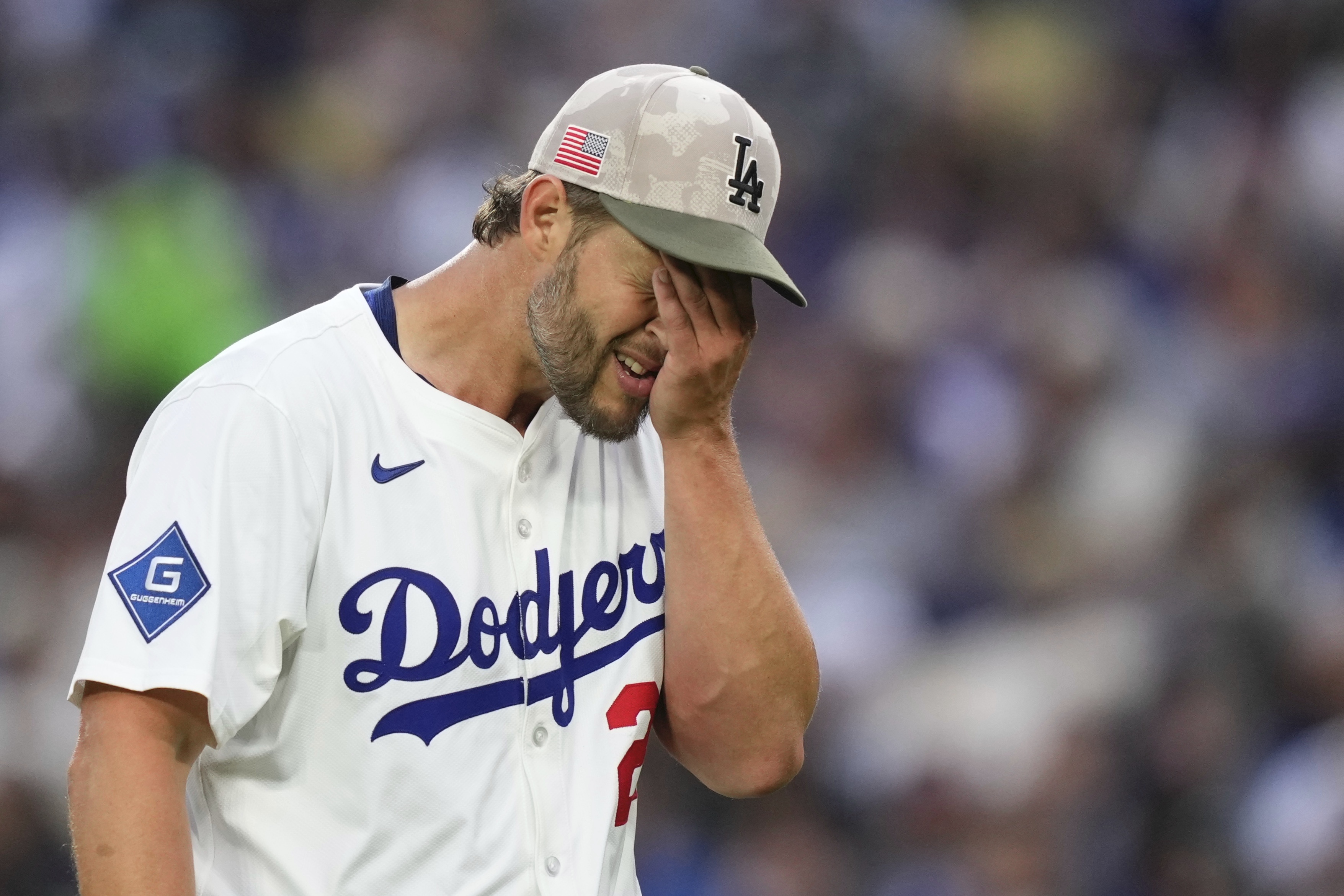 Kershaw exits after 4 shaky innings in rusty season debut for Dodgers