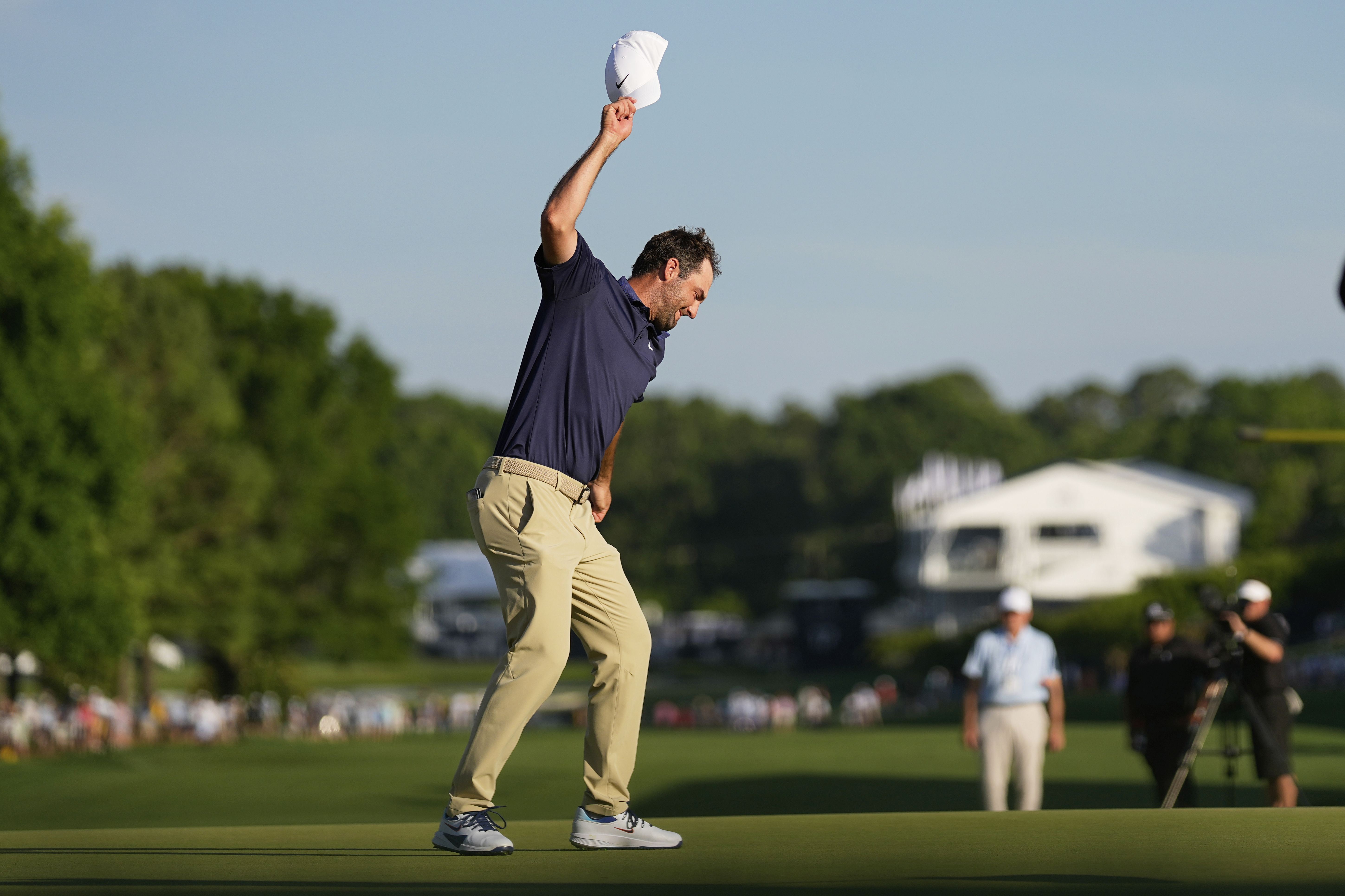 Scheffler's fiery celebration at PGA Championship shows desire that burns in world's No. 1 player