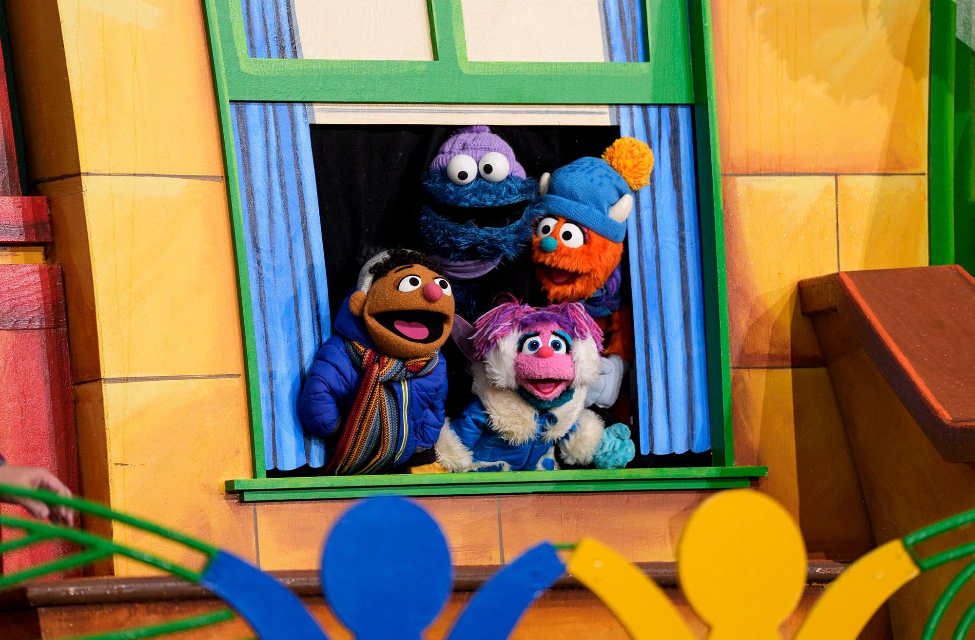 The Sesame Street characters during the Macy's Thanksgiving Day Parade. The popular children's program has found a new home at Netflix.