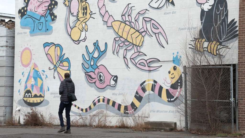 Photographer Peter Wiarda prefers taking photos of quiet urban landscapes.