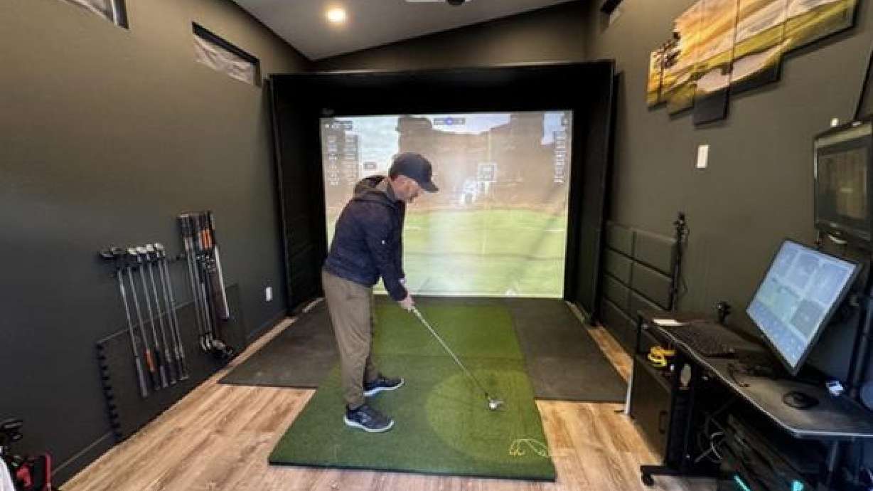 Utah's growing trend: Backyard offices, gyms and golf simulators