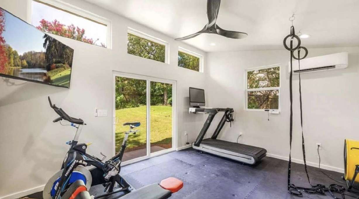 Utah's growing trend: Backyard offices, gyms and golf simulators