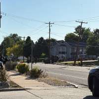 Good Samaritan helps driver after car plows into power poles, flips in Layton