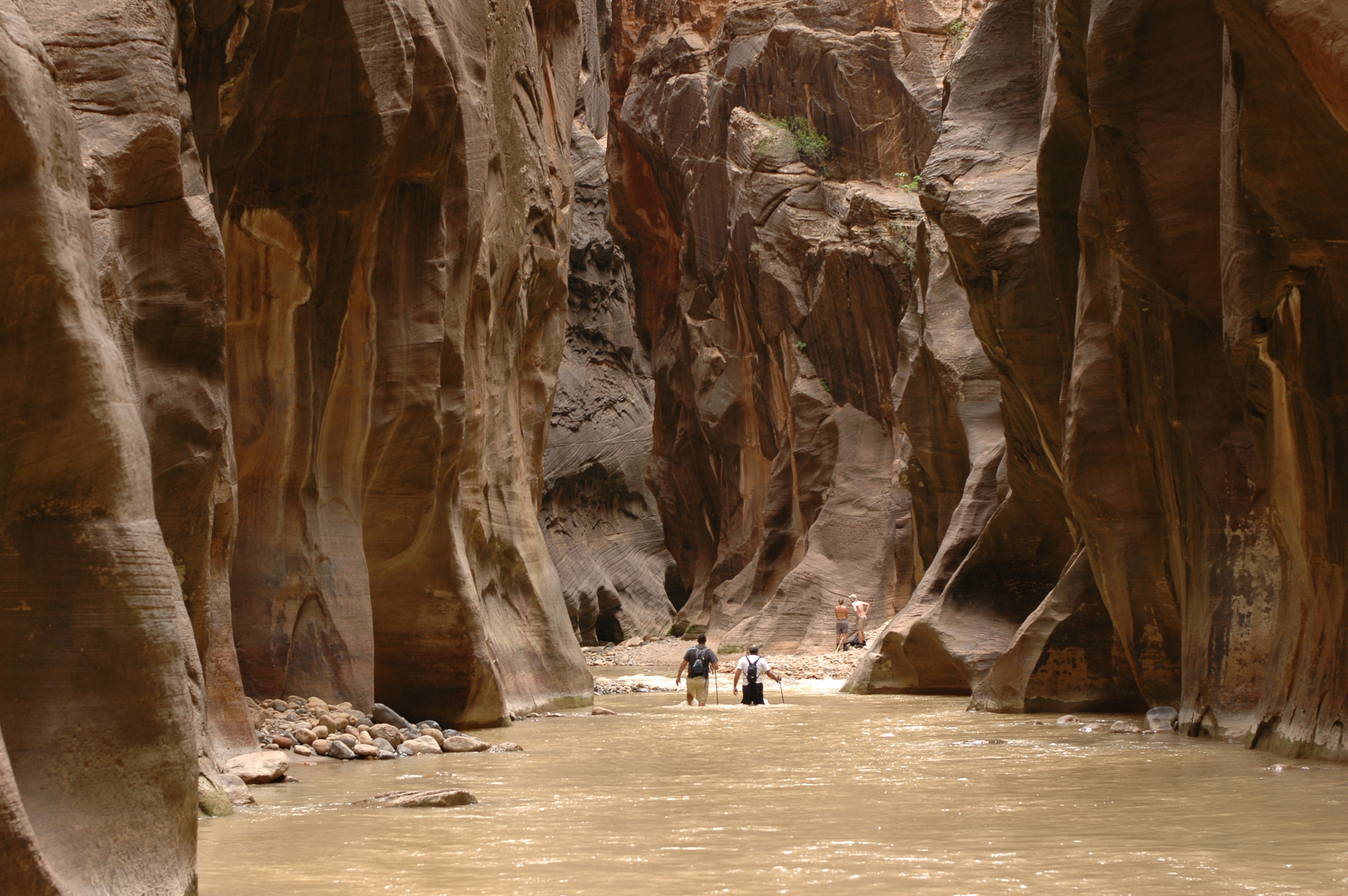 The Narrows at Zion National Park on Aug. 2, 2005.