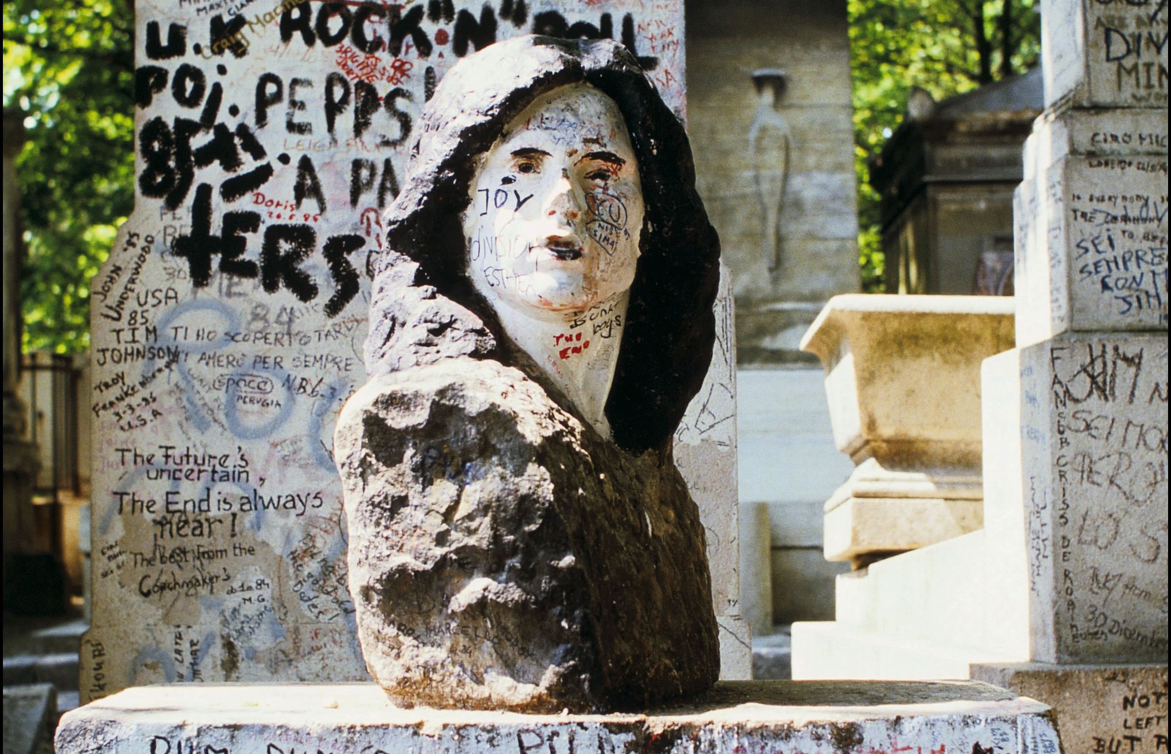Jim Morrison's stolen grave bust found after 37 years