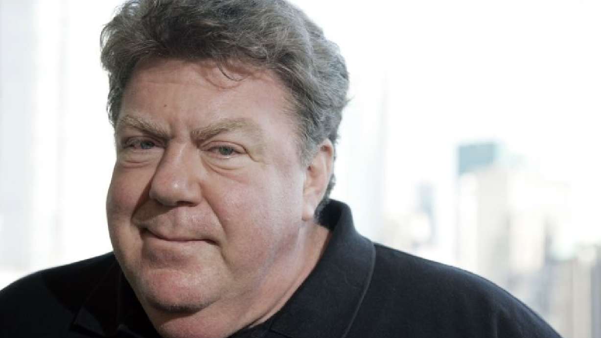 Actor George Wendt posing for a portrait in New York, Oct. 20, 2009. Wendt died Tuesday morning. He was 76.