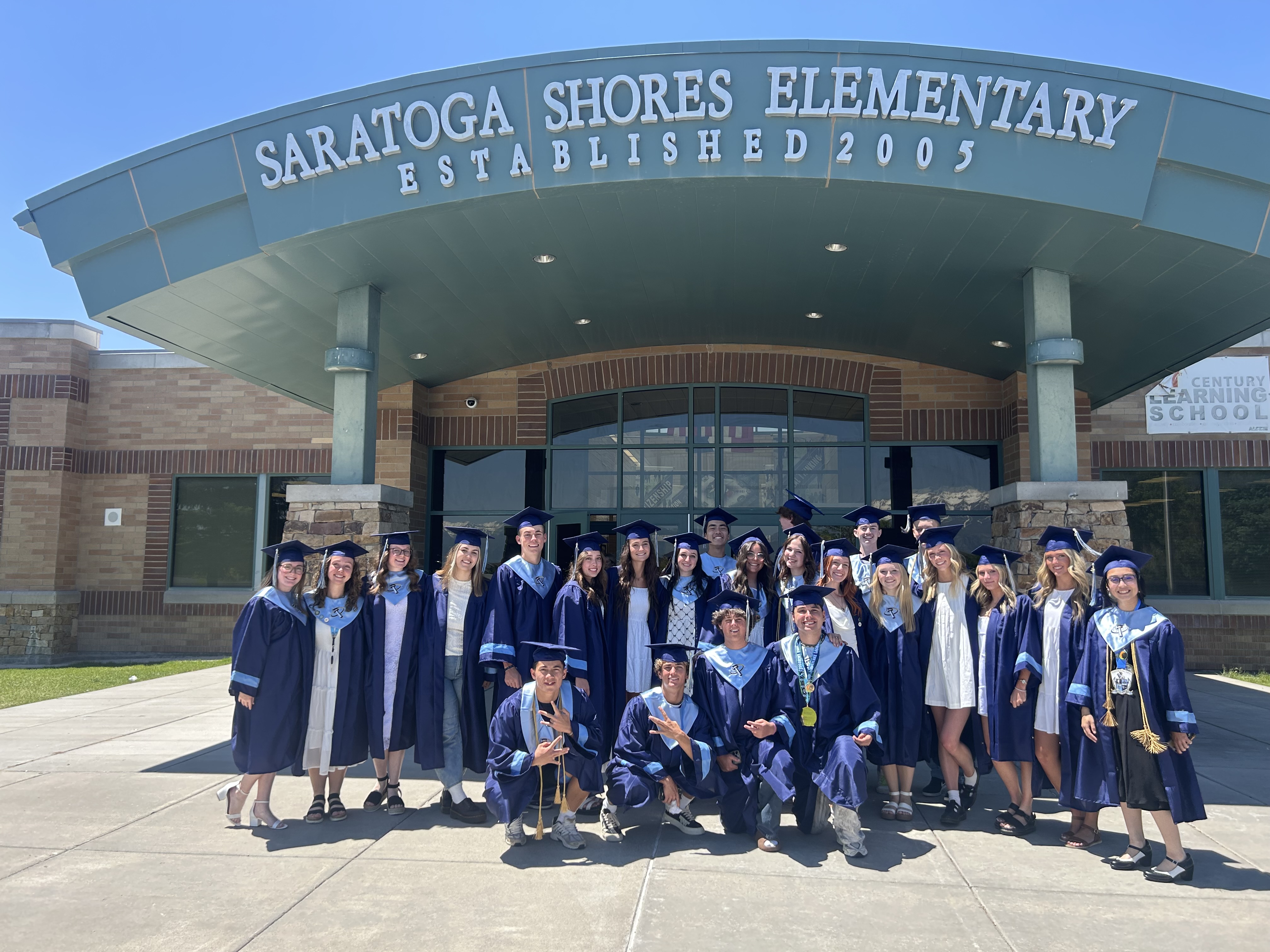 Westlake students celebrate high-school graduation at former elementary schools 