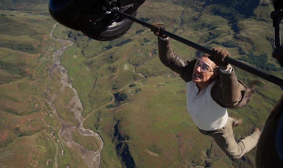 Tom Cruise in "Mission: Impossible — The Final Reckoning."