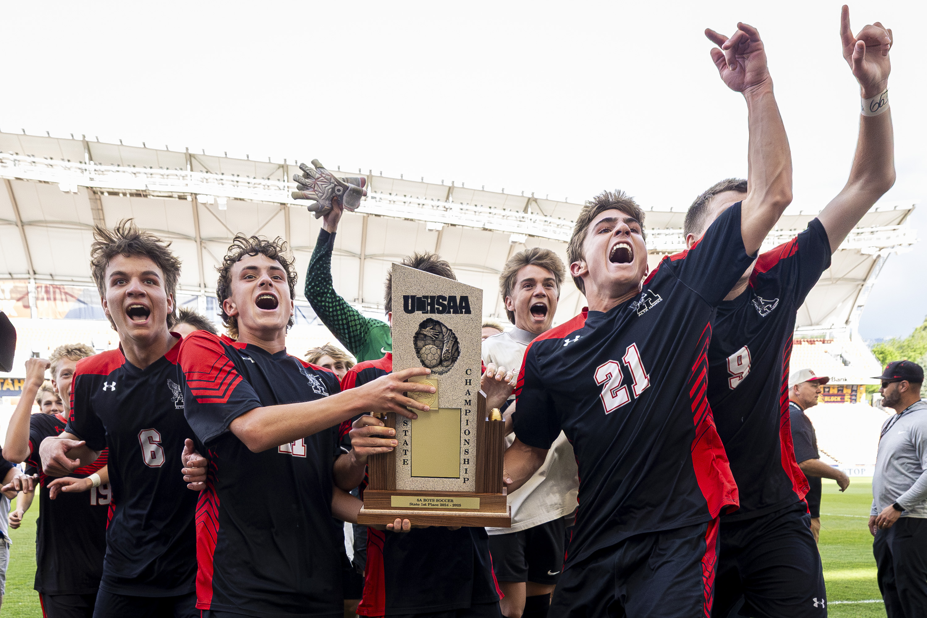 5A boys soccer: Jack McAllister's 40-yard game-winner for Alta denies Wasatch 3-peat