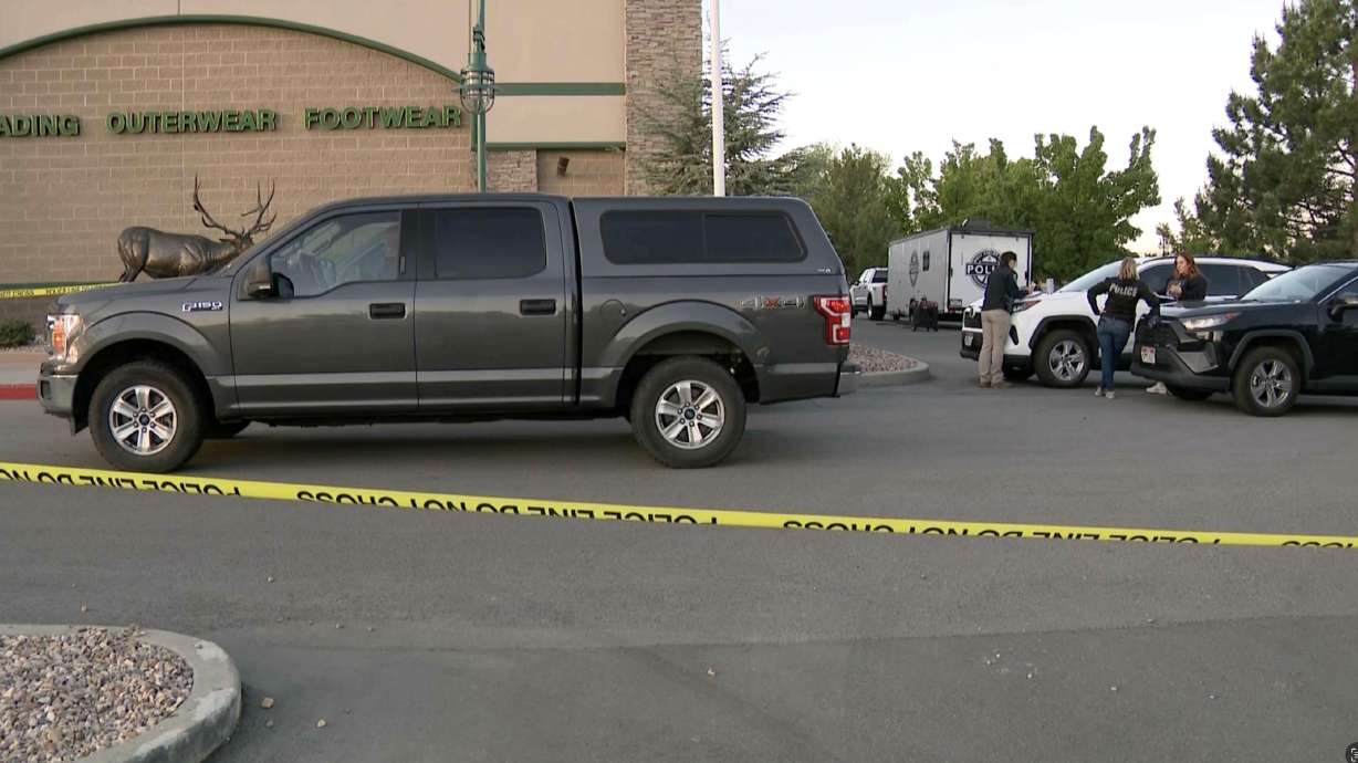 Police investigate after officers shot and killed a man near 165 W. 7200 South in Midvale on Friday. Unified police said they were responding to a report of a robbery when the shooting happened.