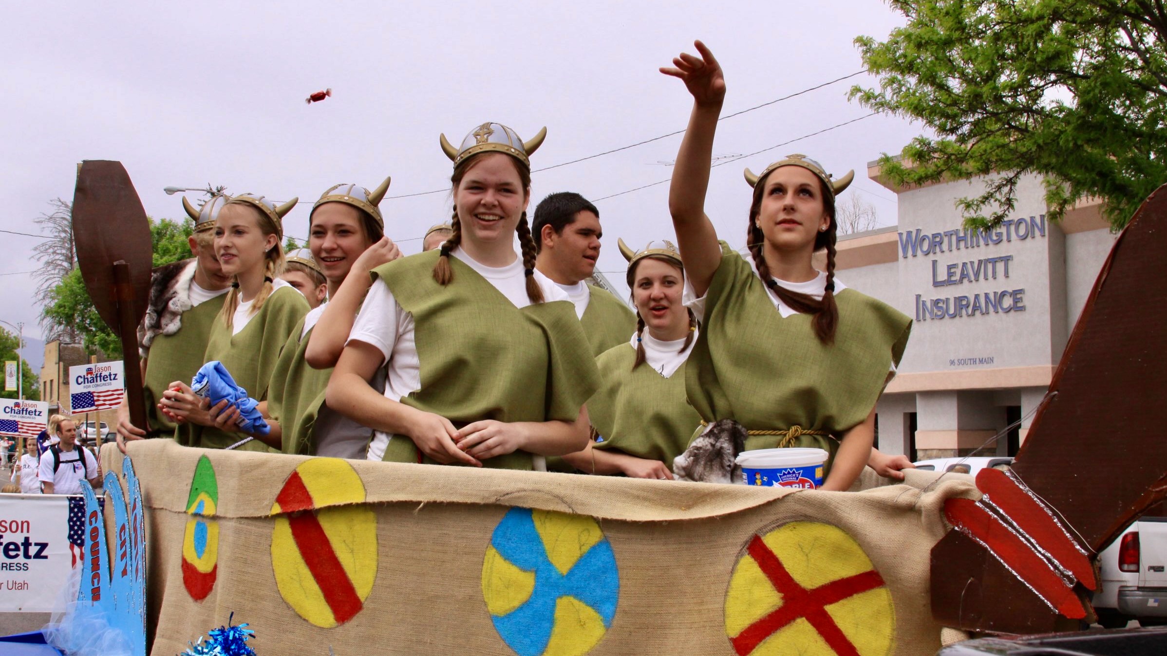 The Scandinavian Heritage Festival parade in 2009. It will happen again Friday and Saturday in Ephraim.