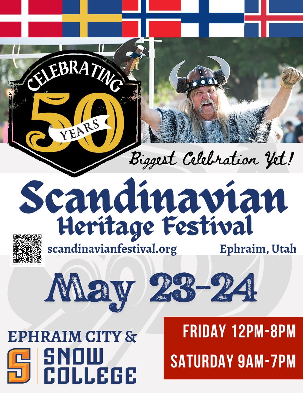 The Scandinavian Heritage Festival in Ephraim is set for Friday and Saturday.