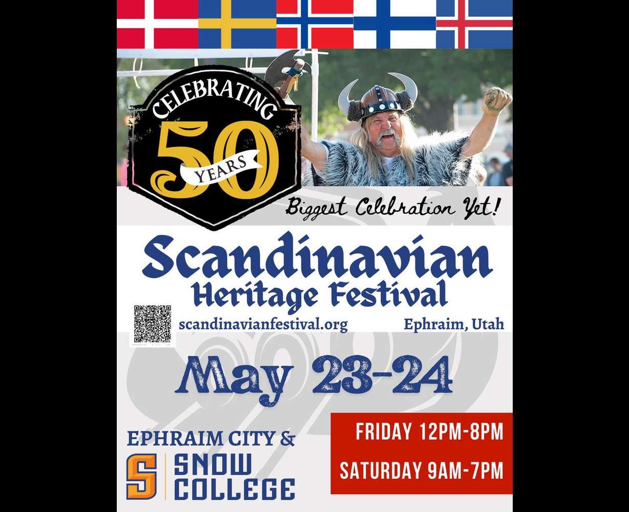 The Scandinavian Heritage Festival in Ephraim is set for Friday and Saturday.