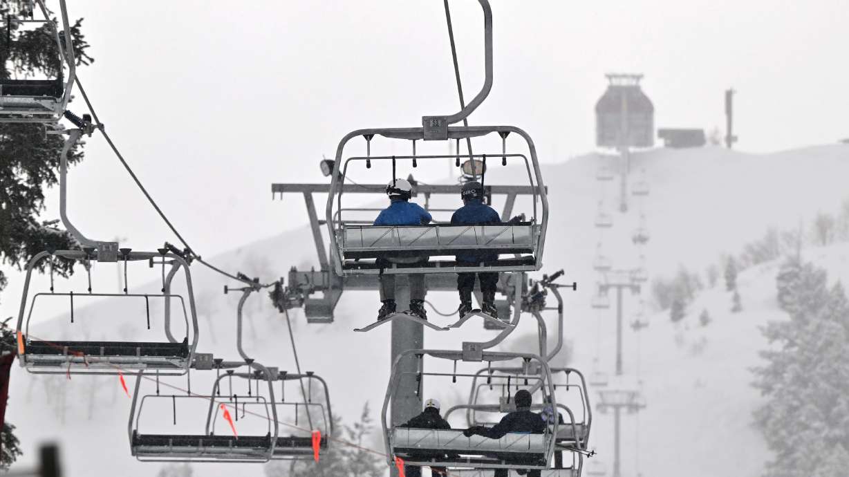 Skiers and snowboarders enjoy their day at Sundance Mountain Resort in Provo Canyon on March 13, 2024. The resort unveiled its most ambitious expansion plans in decades.