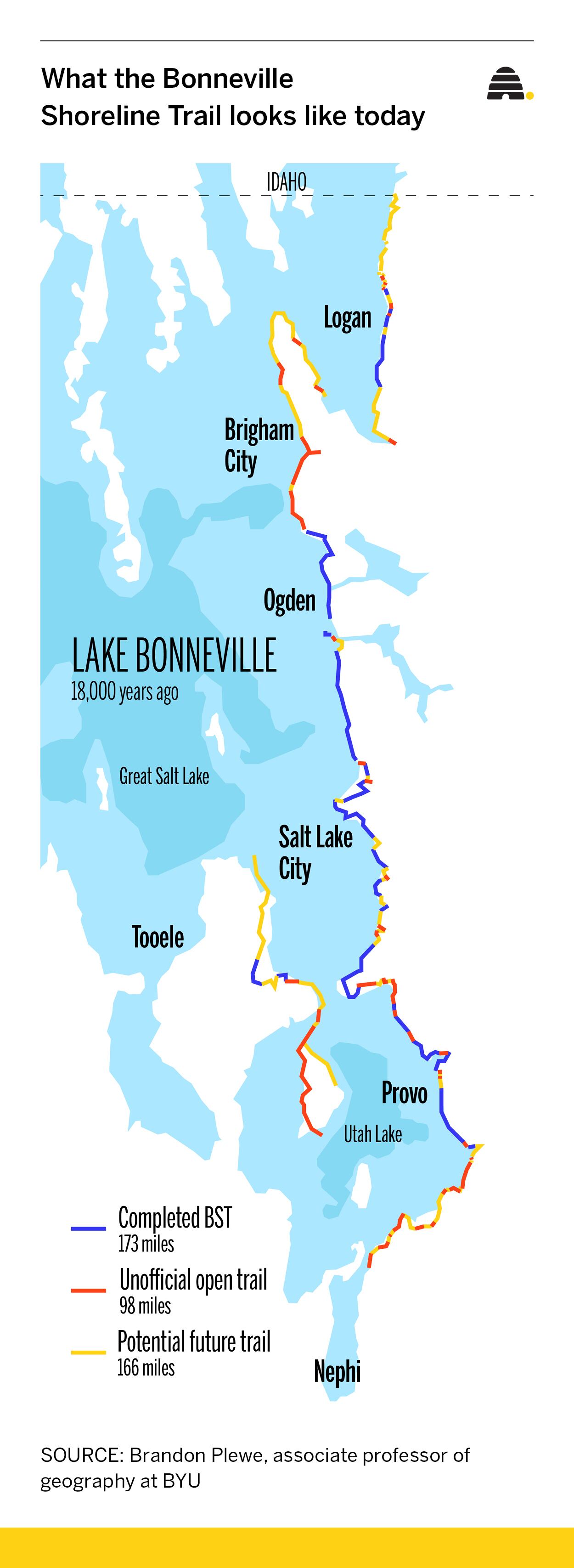 Bonneville Shoreline Trail: From an ancient lake to a modern-day connection between cities
