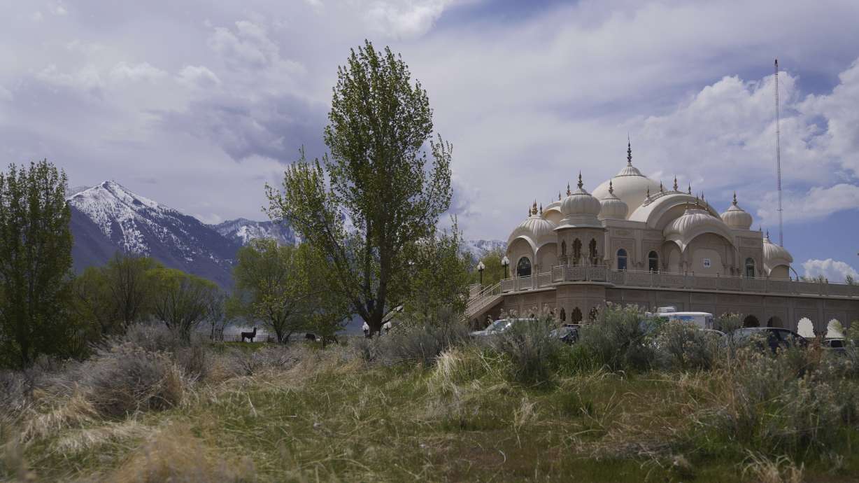 A couple who moved from Los Angeles to Utah about 45 years ago to run a radio station are now operating the only Hindu temple in town: the Shri Shri Radha Krishna Temple in Spanish Fork.