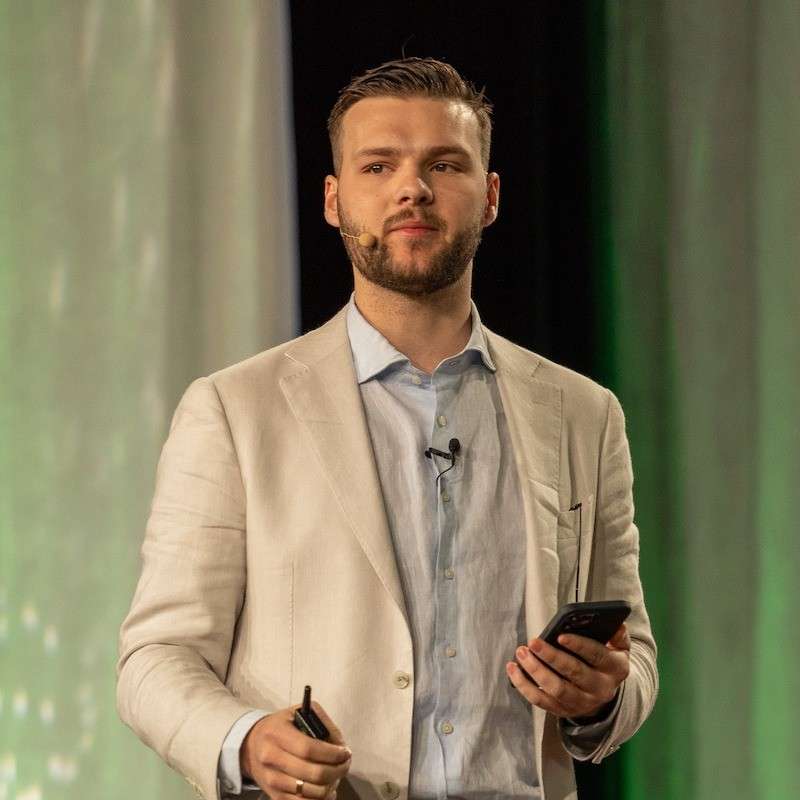 Braden John Karony is pictured.