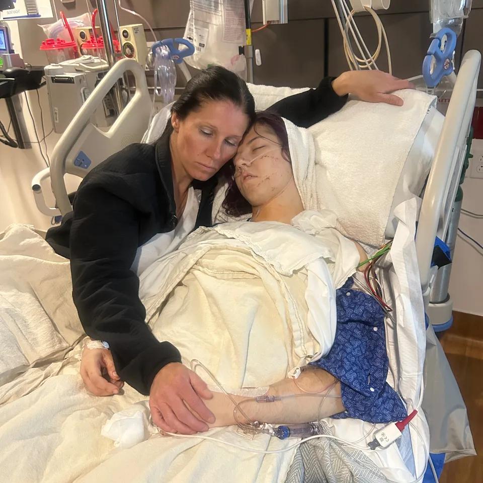 Kourtney Mansfield, a student at Dixie Tech, recovers from a stabbing incident Saturday in St. George. Her sister says Mansfield is traumatized and struggling after the incident.