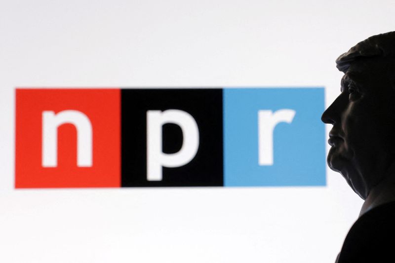 National Public Radio and three Colorado public radio stations are suing the Trump administration over the president's executive order to cut federal funding for public broadcasting, NPR said on Tuesday.