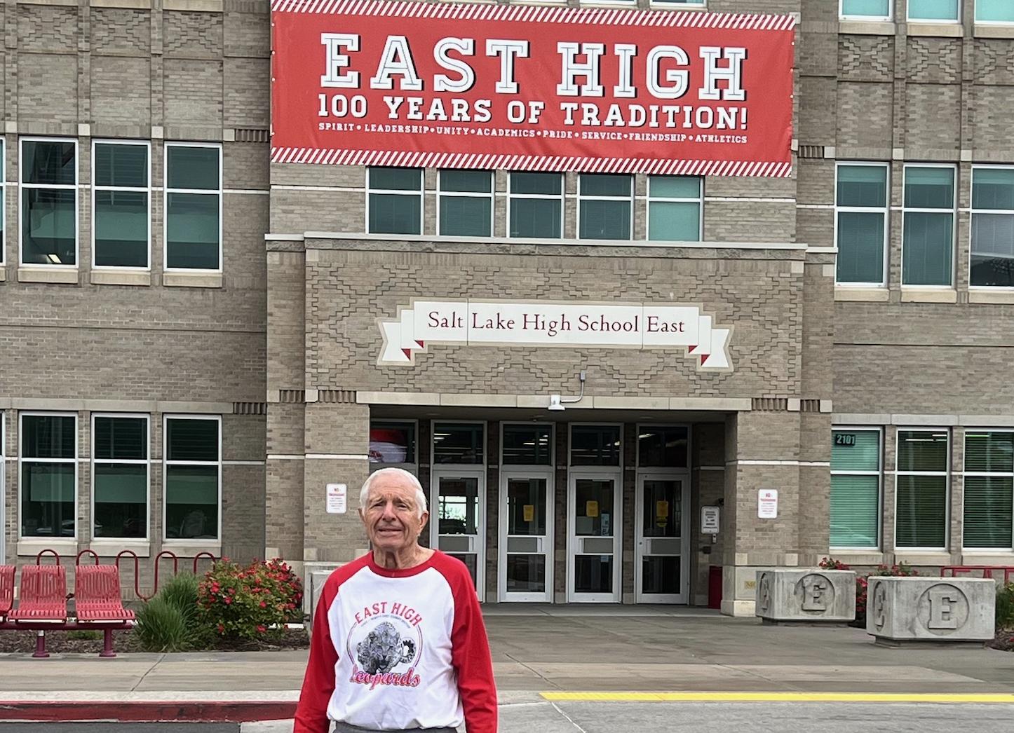Salt Lake man, 85, spent retirement substituting at East High — his alma mater