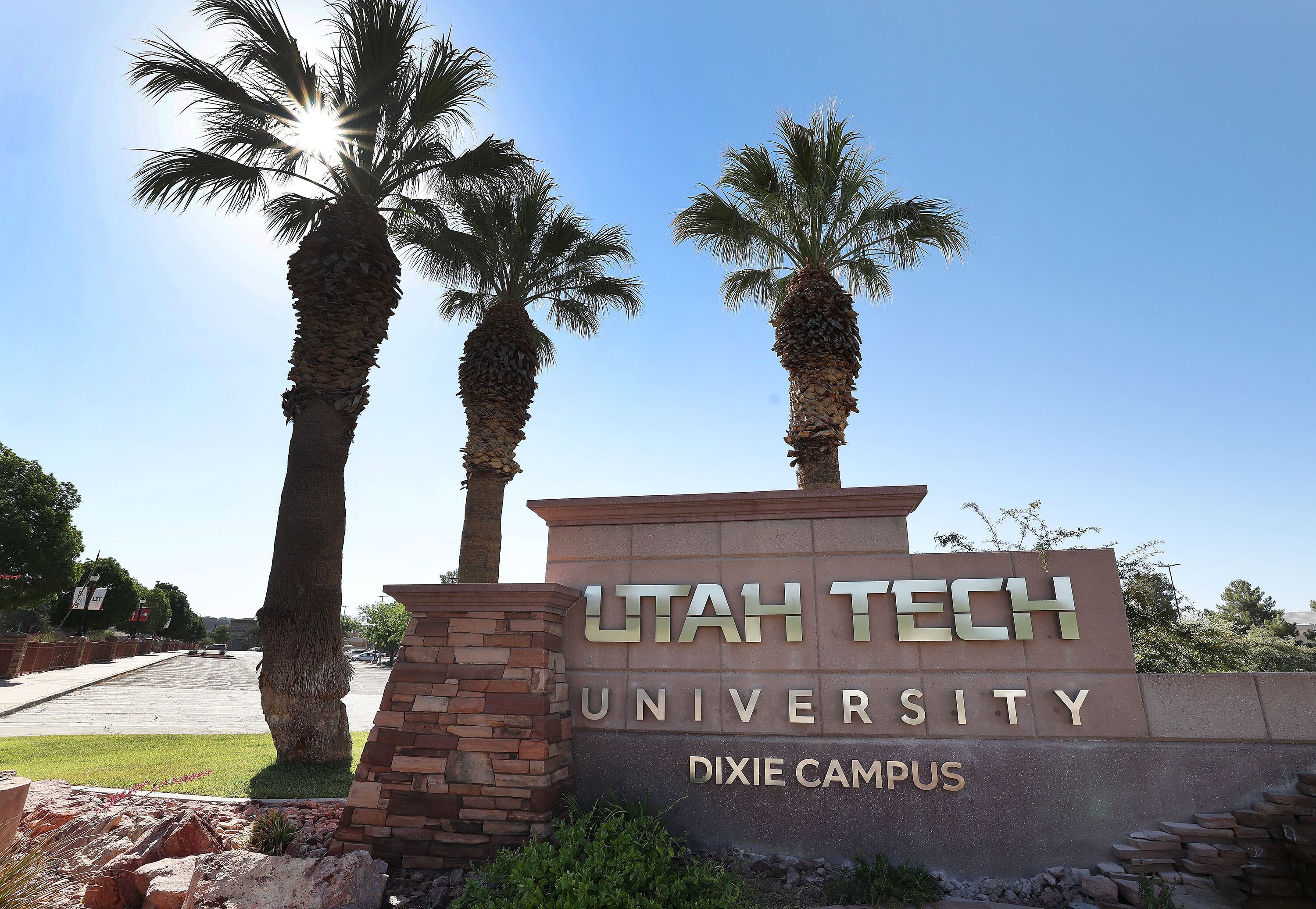 Utah Tech University in St. George is pictured on June 10, 2022. On July 1, 2022, what was once Dixie State University officially became Utah Tech University.