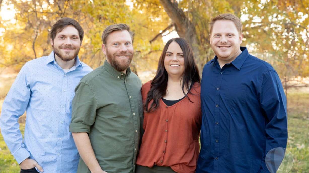 Chandler Coomes, Josh Coomes, their mother Caralee White and Zakk Coomes. Zakk Coomes discovered last week that he is in kidney failure. But he is relying on his faith to carry him through as his family searches for a donor.
