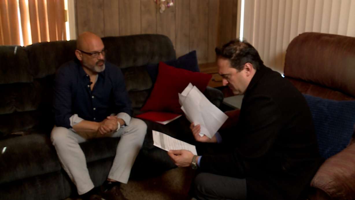 Roddy Nield and KSL’s Matt Gephardt go through his late mother’s home security system contract. The family of a deceased Spanish Fork woman says her home security provider won't cancel unless her contract is paid in full.