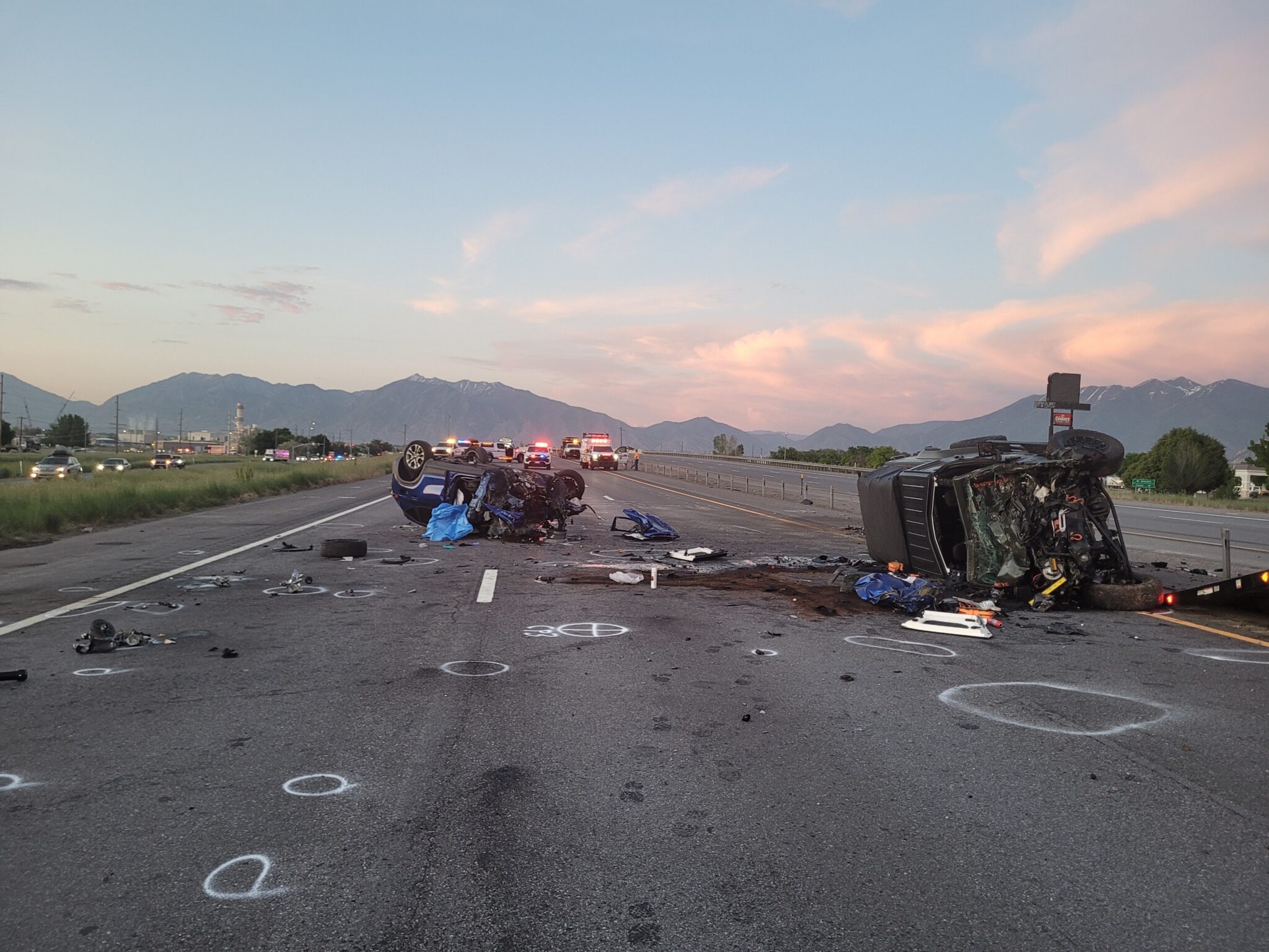 Troopers have identified the two drivers who were killed in a wrong-way crash on I-15 in Payson on Tuesday afternoon.
