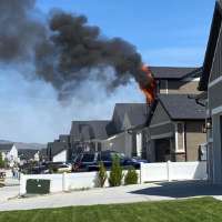Family of 8 displaced after house fire in Saratoga Springs