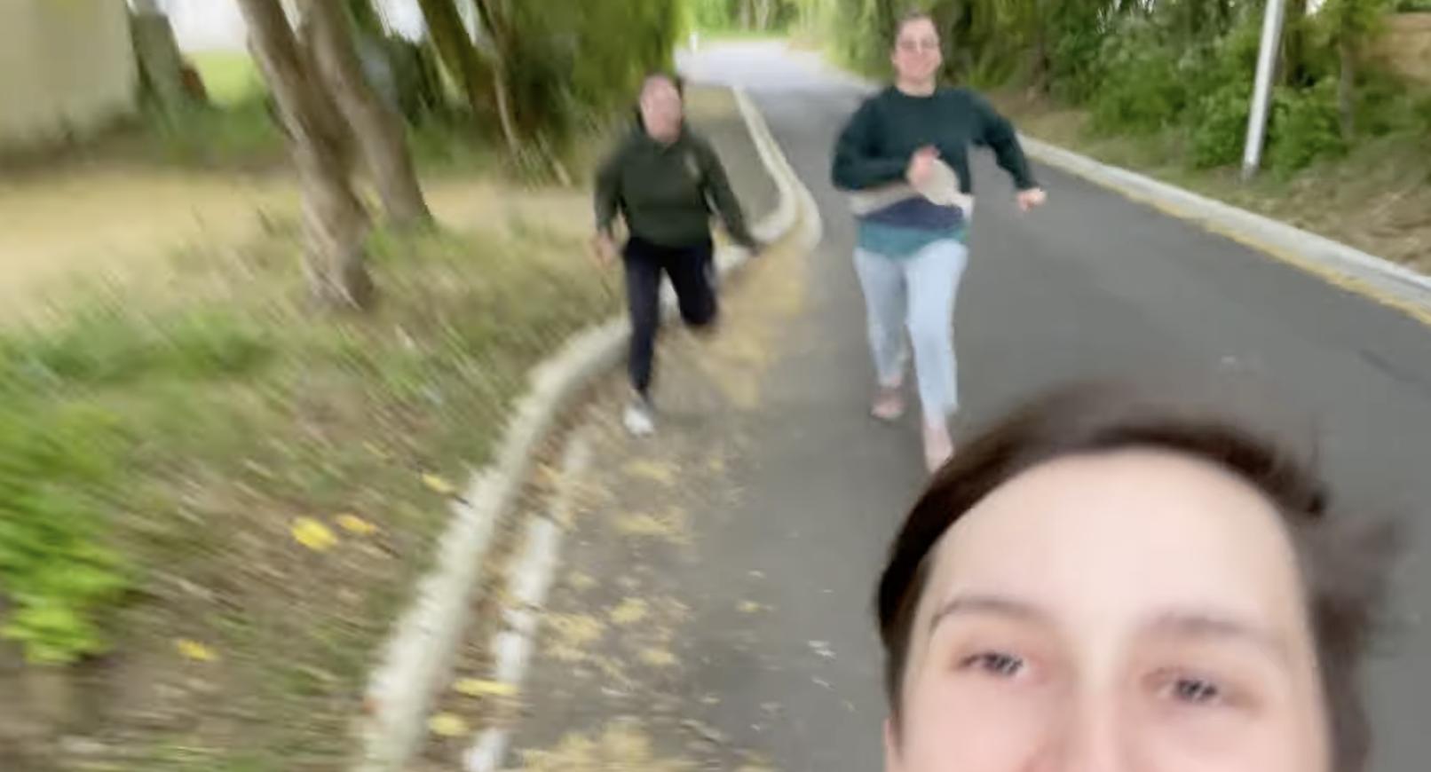 Have You Seen This? Friendly footrace goes awry