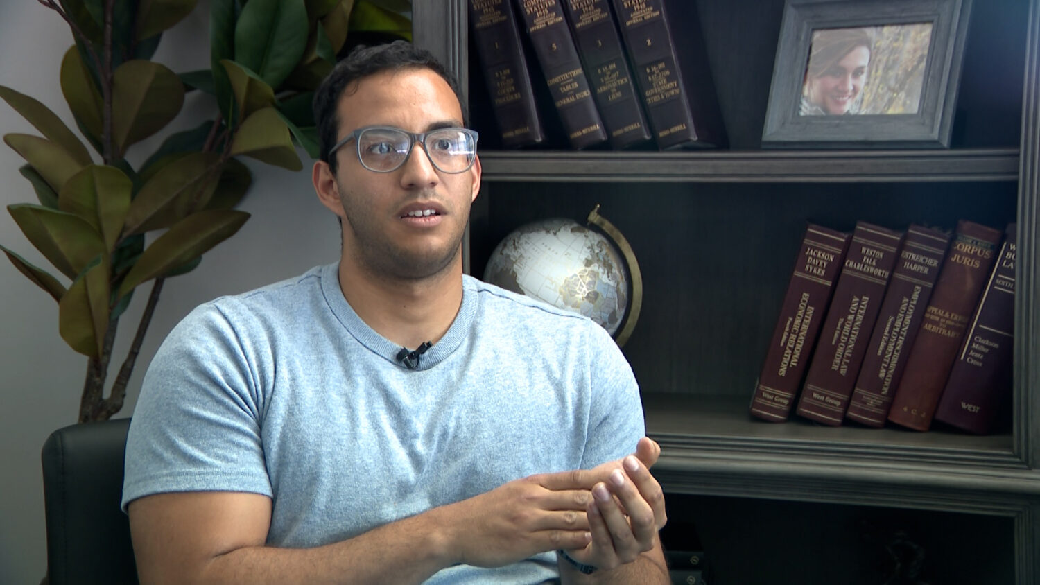 Jorge Gonzalez, whose arrival in the U.S. two years ago was made possible by humanitarian parole, speaks with KSL-TV on Friday. Gonzalez called the Supreme Court’s decision “scary” for people who now don’t know what the future holds.