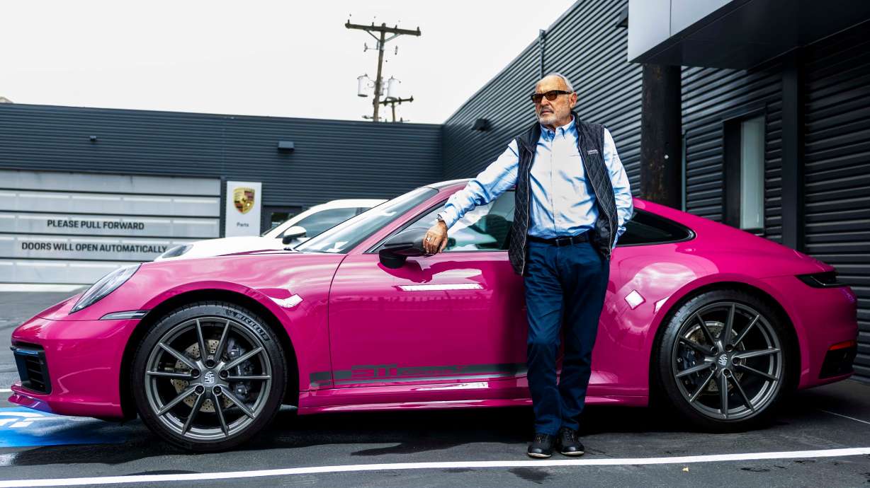 Z.A. Konarski, a 77-year-old native of Poland, who has been selling Porsches for 40-plus years, says doesn’t sell cars — he sells Porsches, a brand he is passionate about.