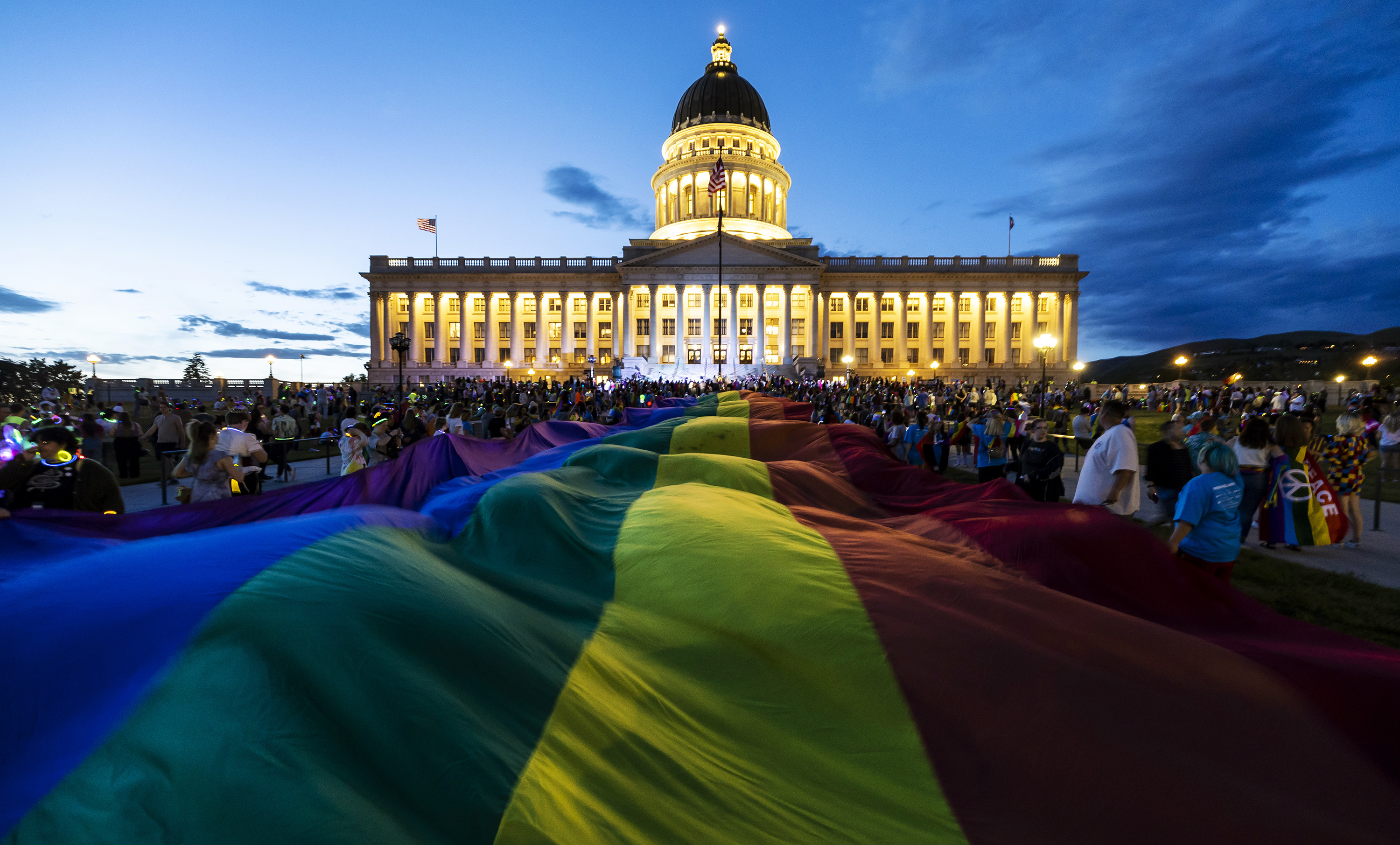 GOP lawmaker threatens 'significant legislation' after Mammoth, Jazz celebrate Pride month