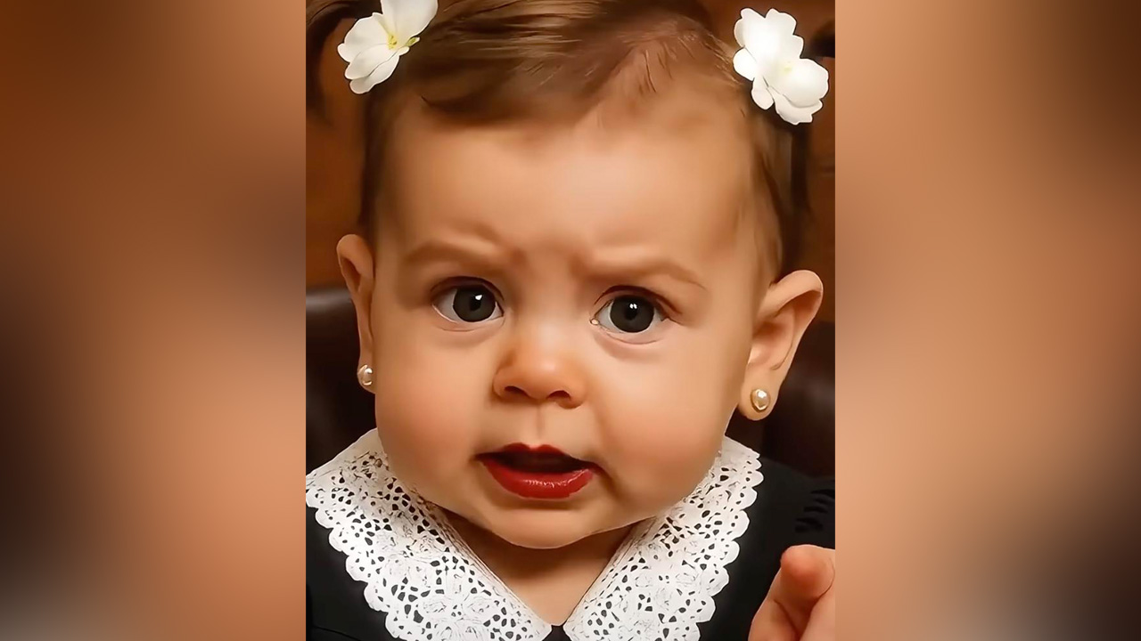 Have You Seen This? Look at lil' Judge Judy!