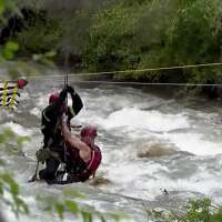 First responders share safety warning after 'cold plunge' turns into water rescue