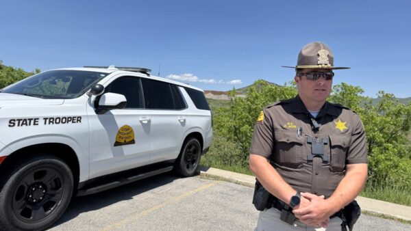 Body camera captures trooper's near miss on US 40 in Wasatch County