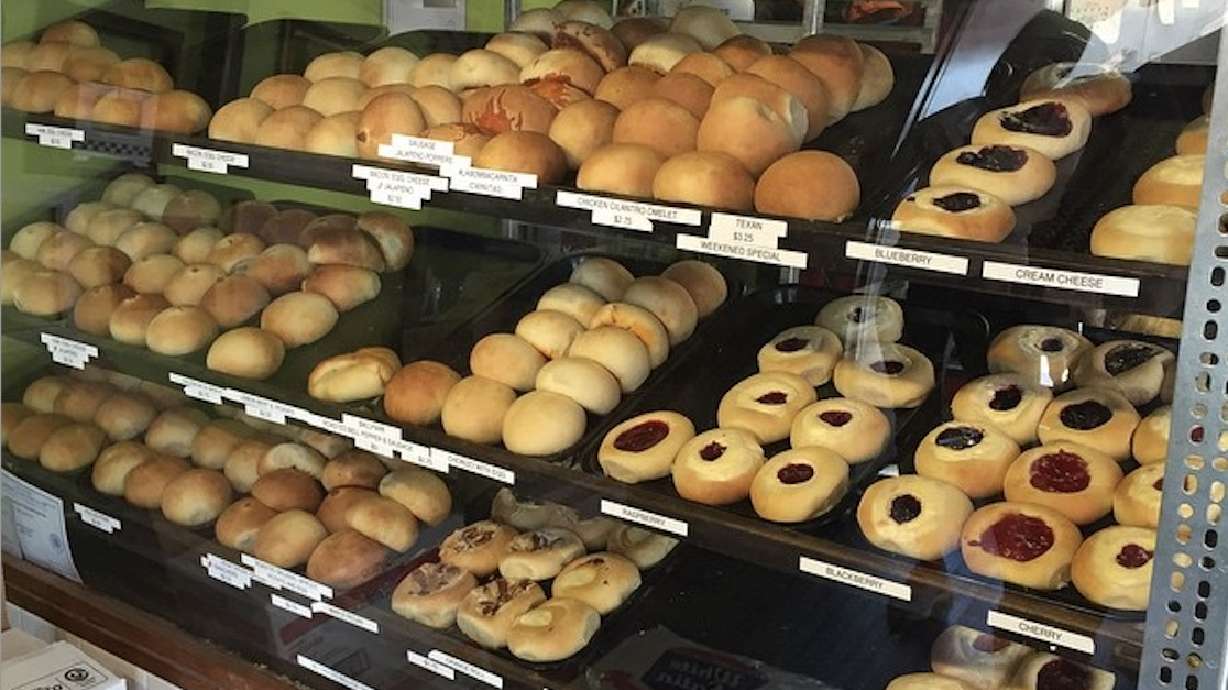 A variety of kolaches are available for purchase at Hruska's pictured in 2016. Salt Lake City approved a loan Tuesday that will help the shop relocate within the Sugar House neighborhood.