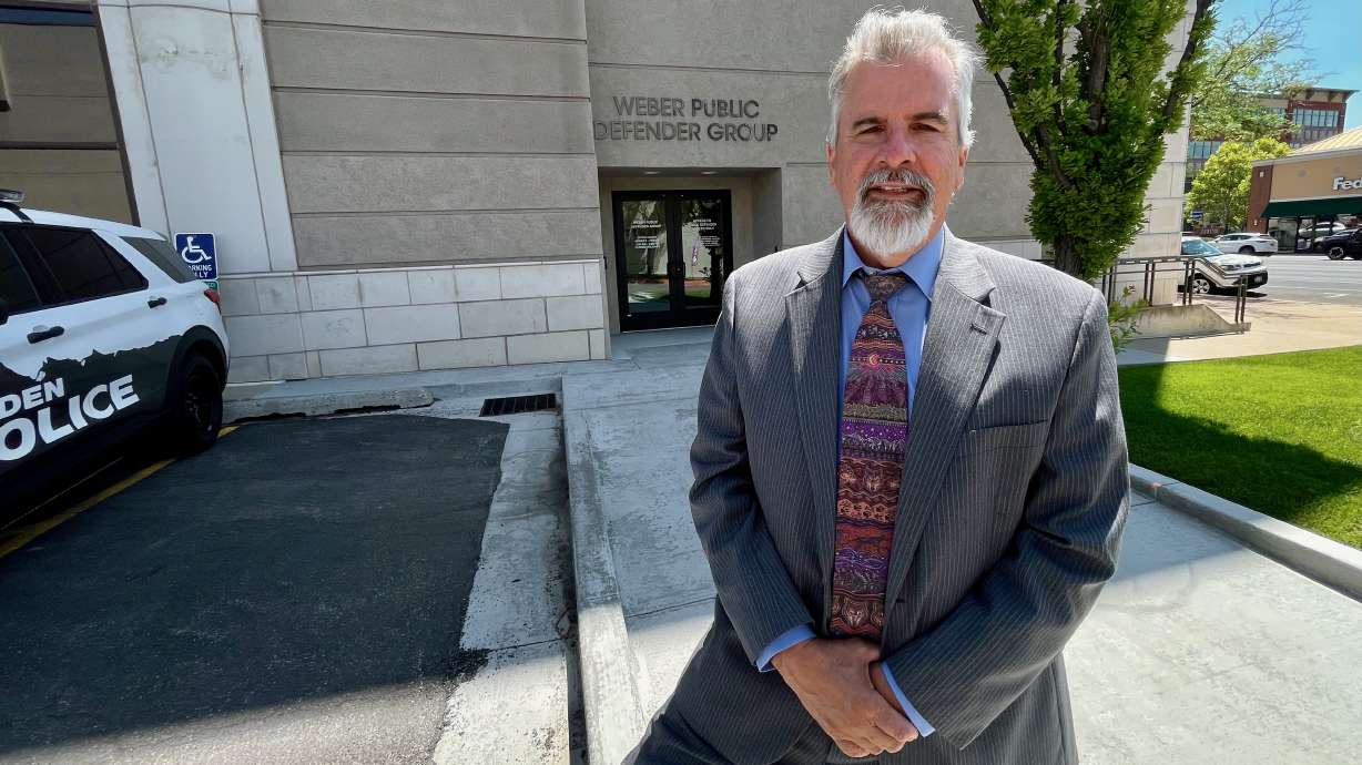 Weber Public Defender Group Director Jim Retallick, pictured in Ogden on Tuesday, seeks creation of a veteran treatment court to help veterans caught up in the legal system in Weber, Davis and Morgan counties.