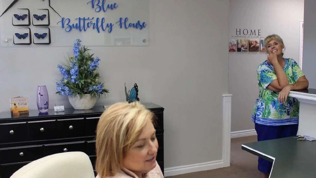 Debbie Heisler and Suzun Abbott are the founders of Blue Butterfly House, where they aim to provide a safe space for parental visitation in St. George. Their goal in starting the nonprofit is to "turn tragedy into triumph."