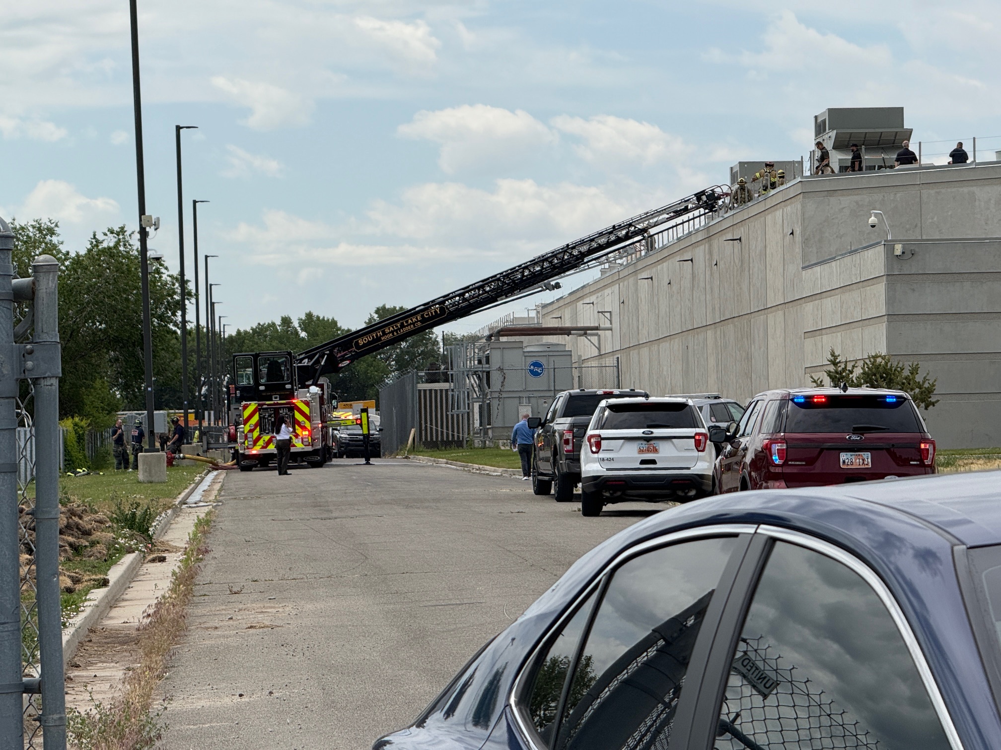 200 inmates evacuated during fire at Salt Lake County Jail