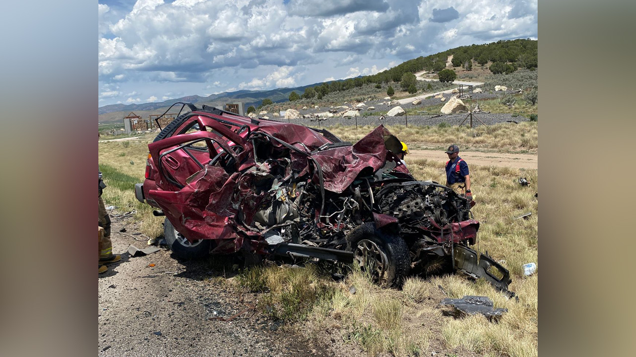 A 68-year-old man was killed when his vehicle crossed the center line and hit a semitruck head-on on U.S. 89 near Indianola, Sanpete County, Thursday.