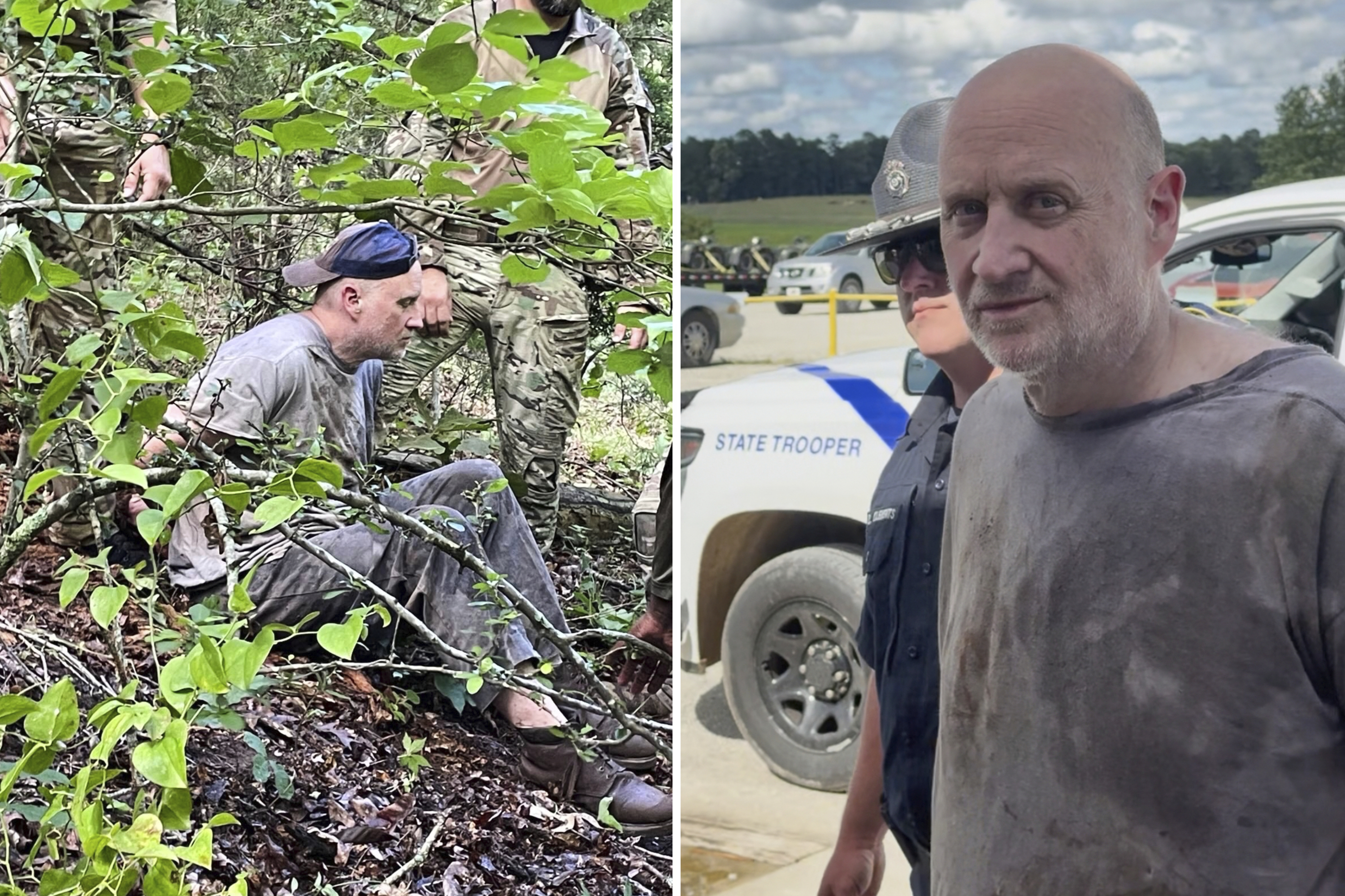 Escaped inmate Grant Hardin, an ex-police chief and convicted killer, was recaptured by Arkansas law enforcement officers and the U.S. Border Patrol, Friday, about 1.5 miles northwest of Calico Rock prison. 