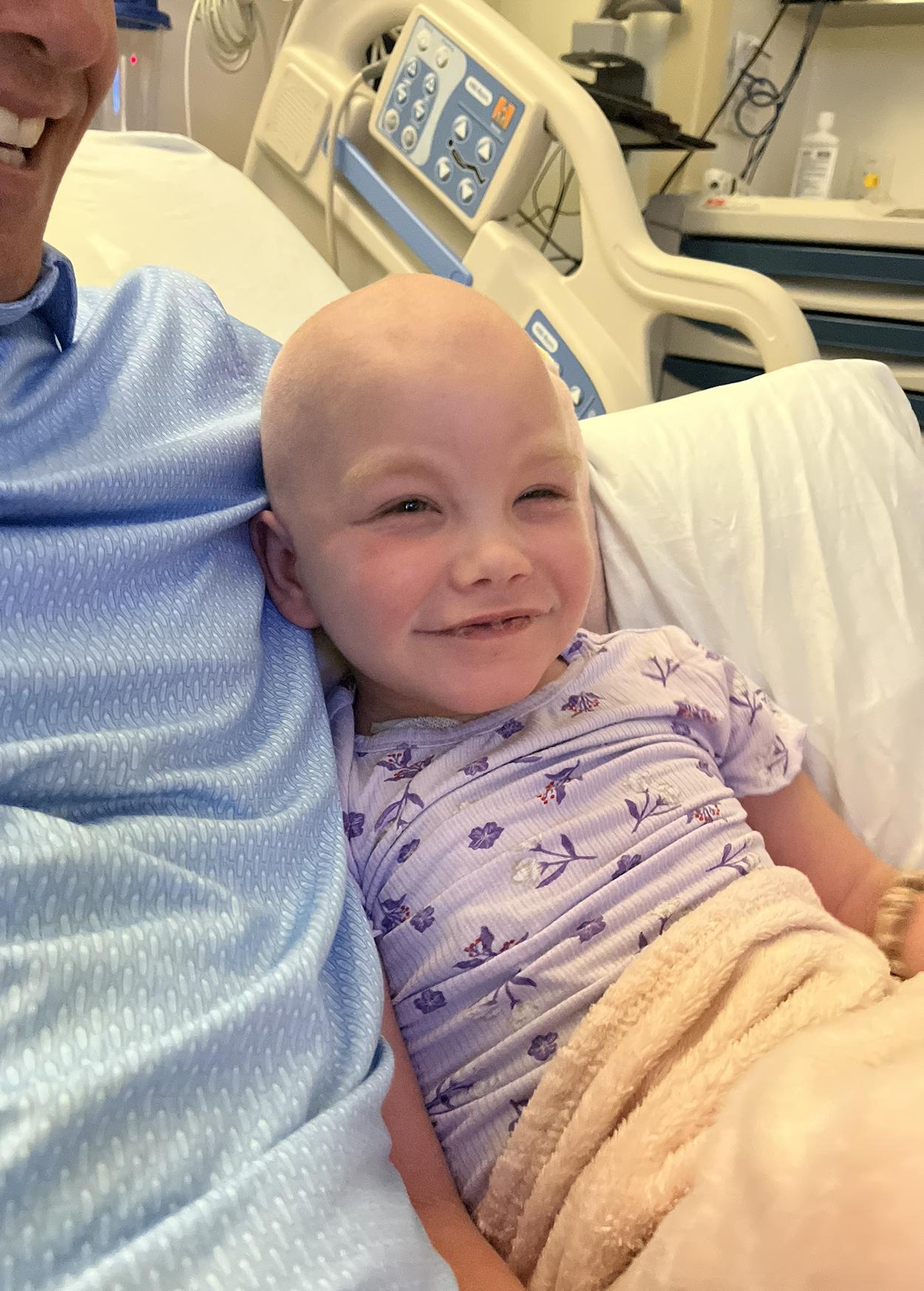Skylar Hubbard, 4, is hospitalized at Primary Children's Hospital in Salt Lake City, receiving treatment for an ultra-rare genetic disorder called beta-mannosidosis.